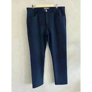 Willy Pants Mens Size 38 Navy Blue Straight Leg Made In USA California Outdoor